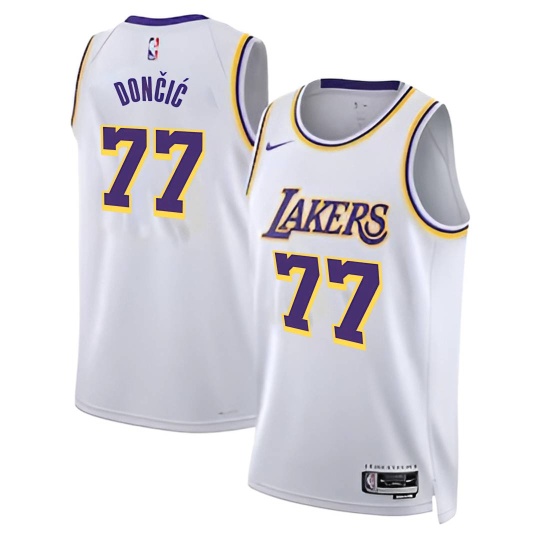 Regata Nike Swingman Los Angeles Lakers "Doncic" N° 77