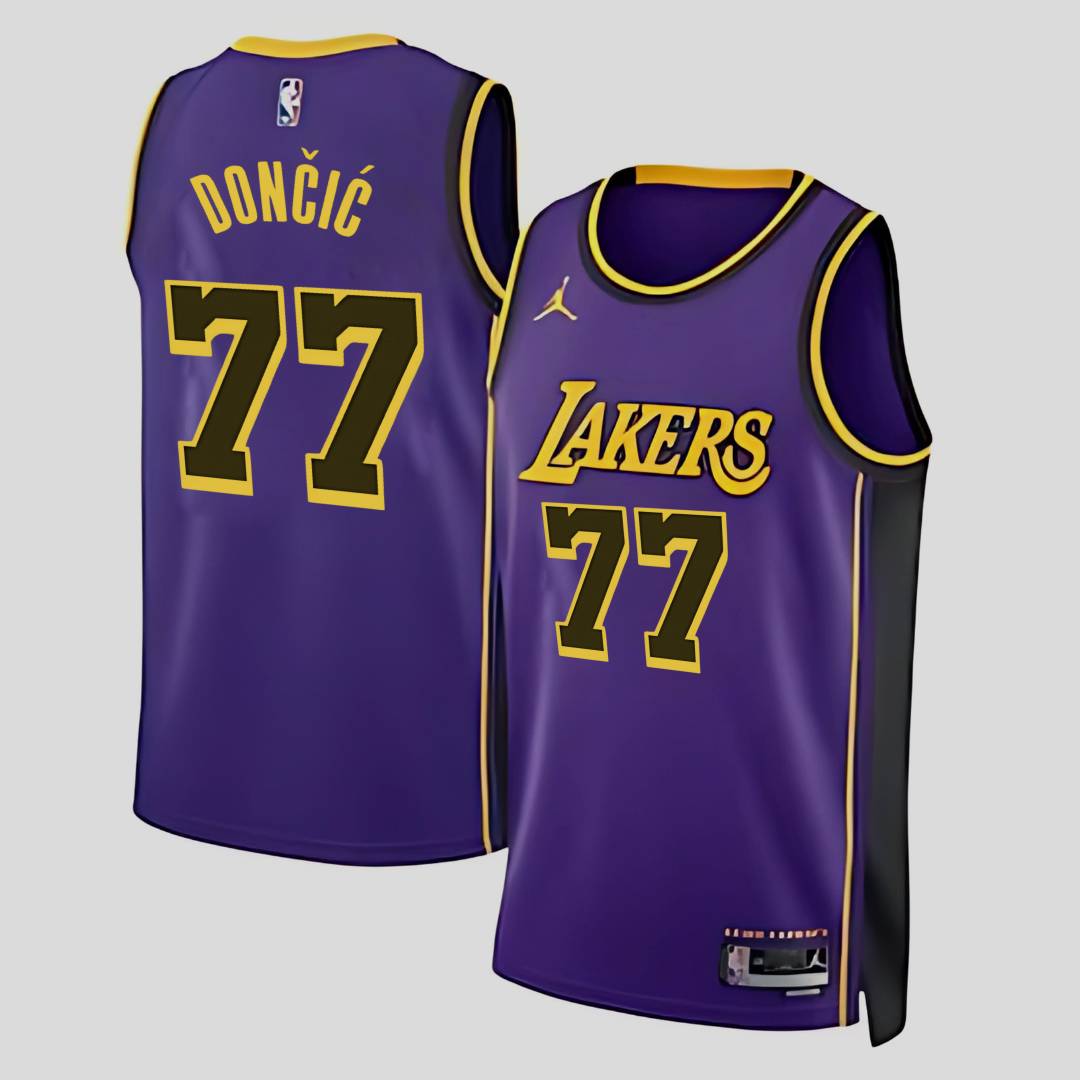 Regata Nike Swingman Los Angeles Lakers "Doncic" N° 77