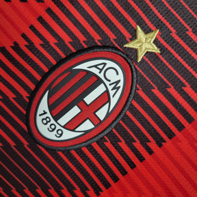 Camisa Milan Home 2023/24 - Puma Torcedor Masculina - Vermelha/Preta