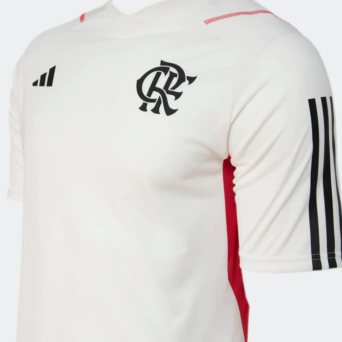 Camisa Flamengo Treino 23/24 Branca Masculina