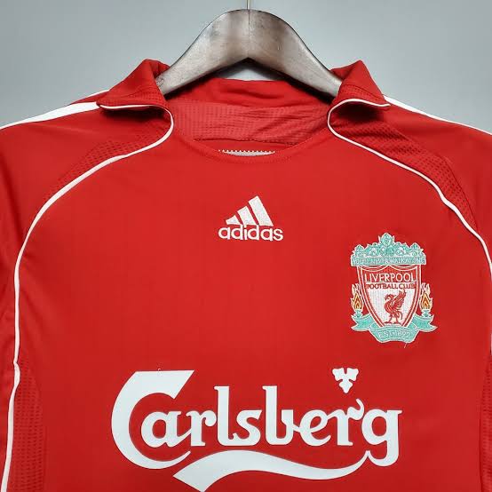 Camisa Liverpool Home 2006/07 - Adidas Retrô Masculina - Vermelha