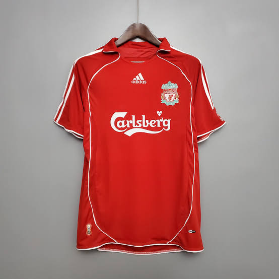 Camisa Liverpool Home 2006/07 - Adidas Retrô Masculina - Vermelha