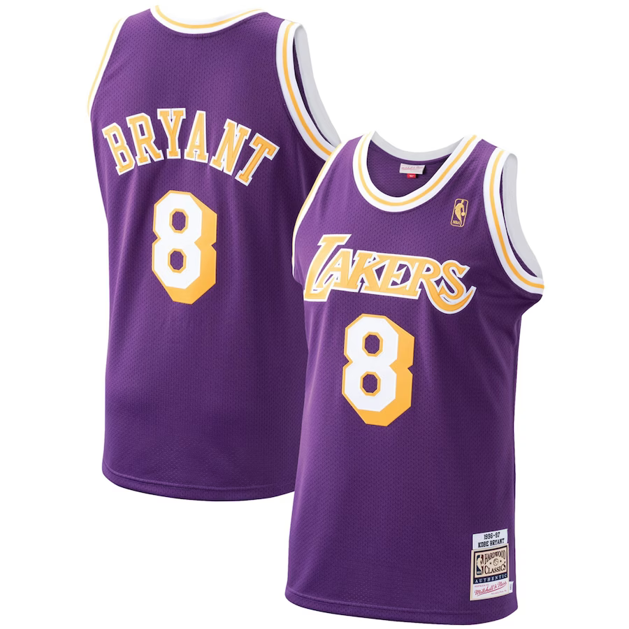 Regata Classica Mitchell & Ness Los Angeles Lakers "Bryant" N° 8