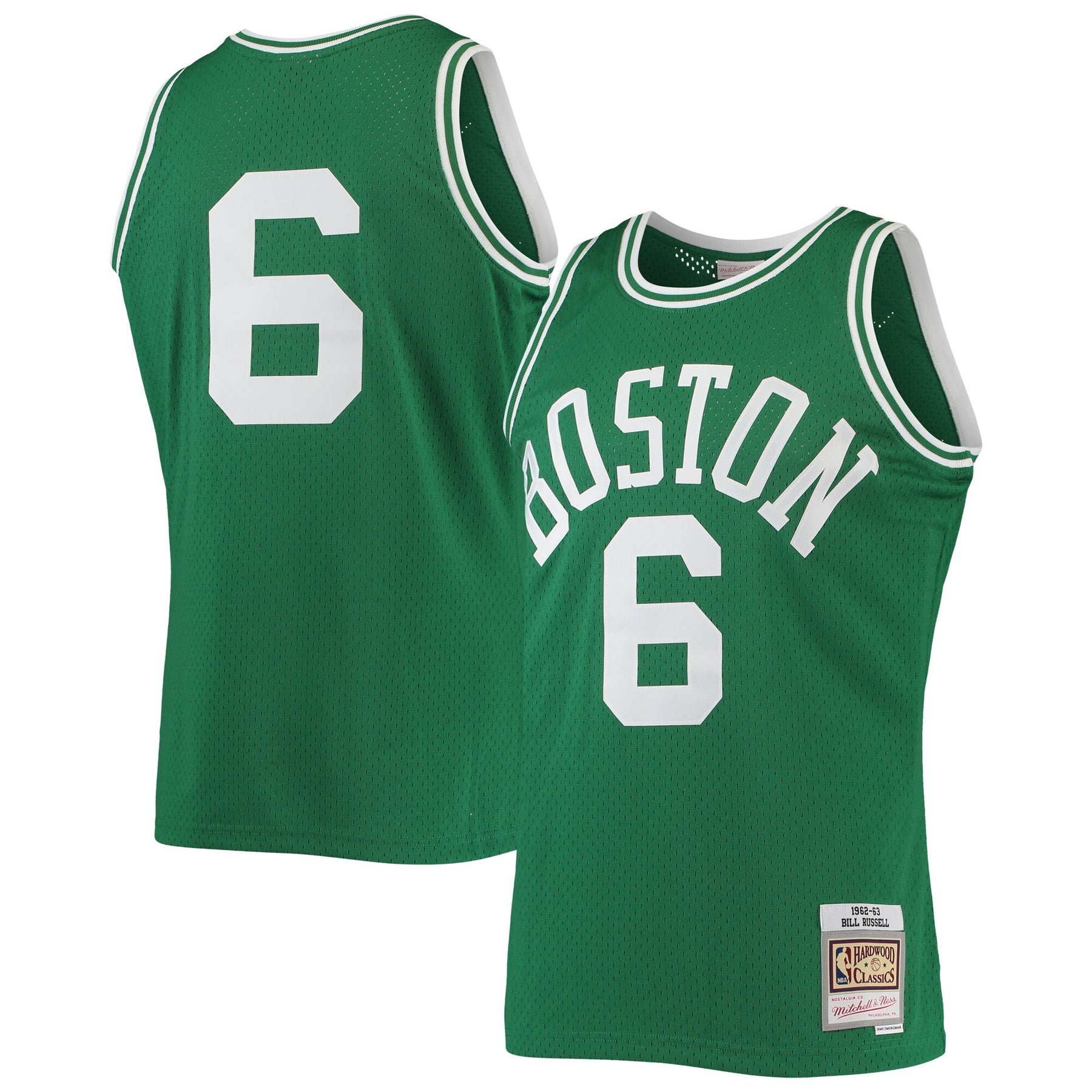 Regata Classica Mitchell & Ness Boston Celtics "Russel" N° 6