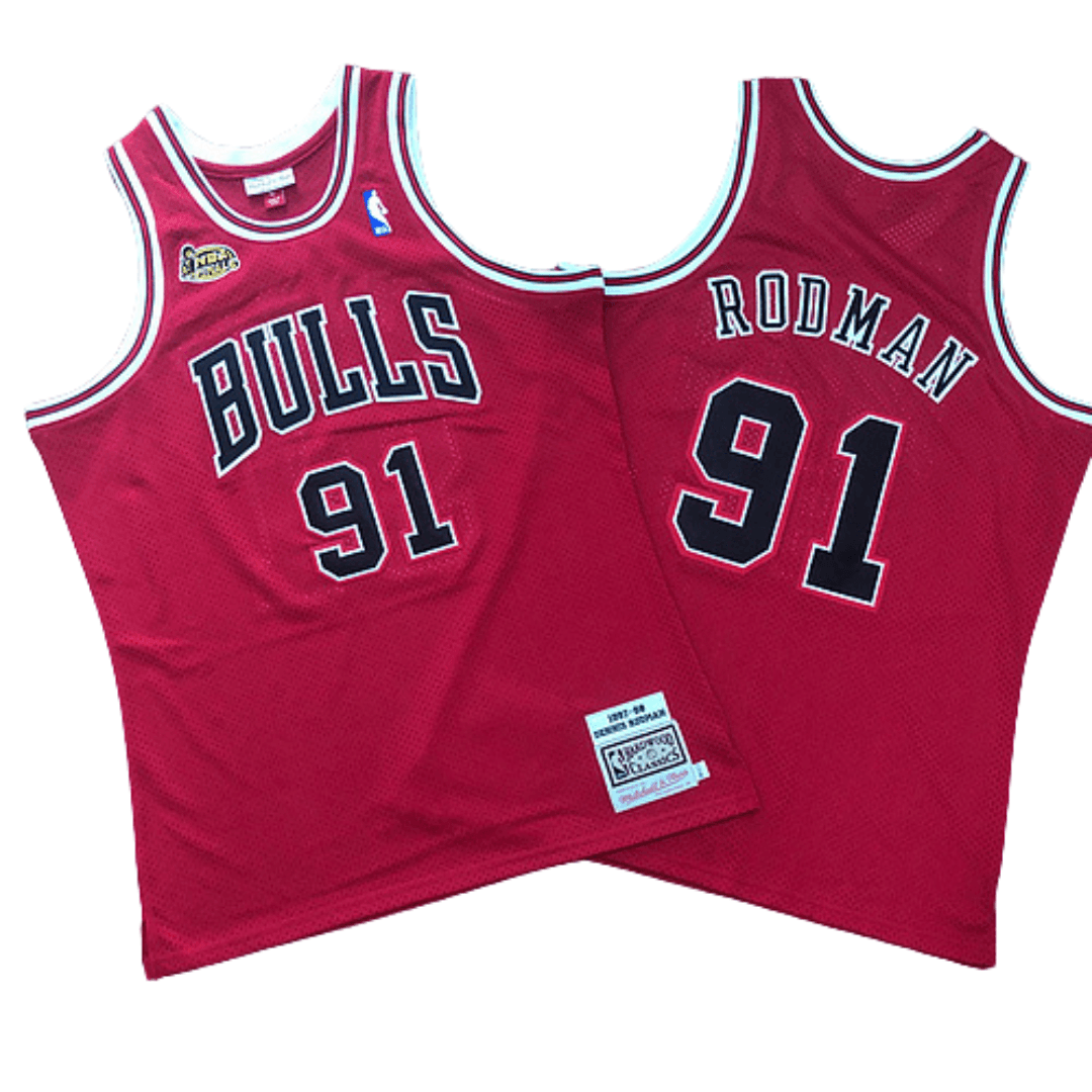 Regata Classica Mitchell & Ness Chicago Bulls "Rodman" N° 91 - Center Esportes Store