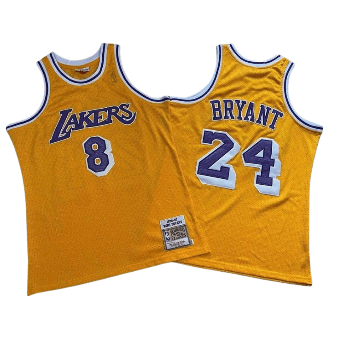 Regata Classica Mitchell & Ness Los Angeles Lakers "Bryant" N° 8/24 - Center Esportes Store