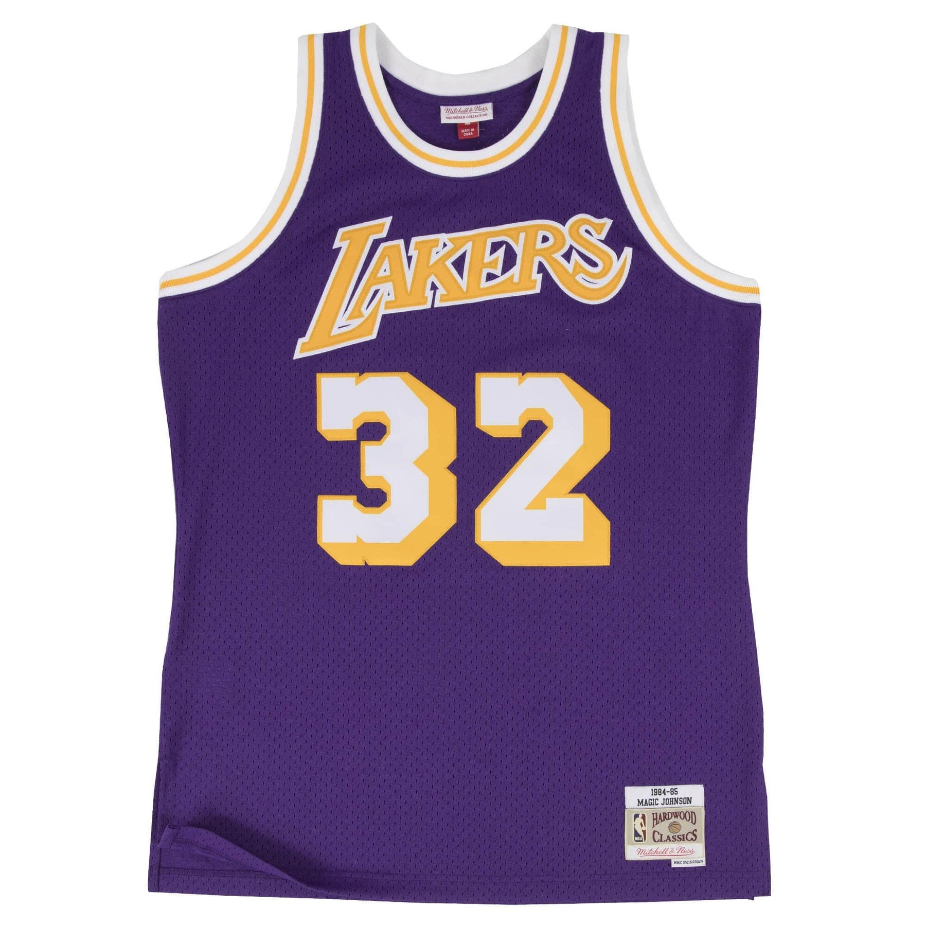 Regata Classica Mitchell & Ness Los Angeles Lakers "Johnson" N° 32 - Center Esportes Store