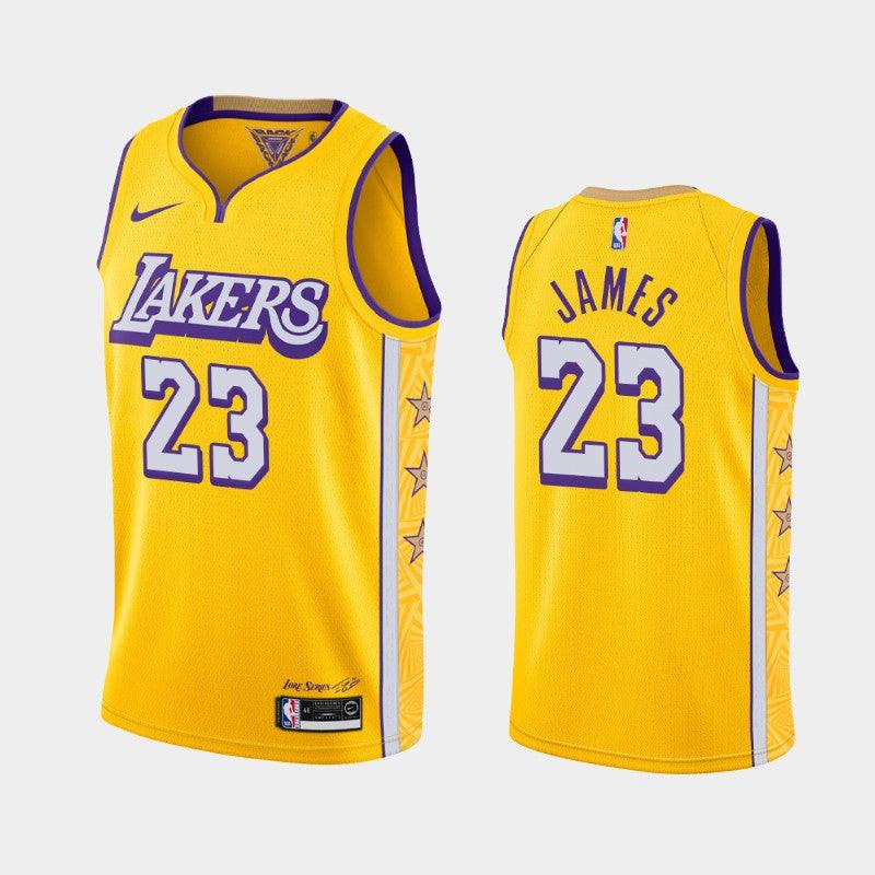 Regata Nike Swingman Los Angeles Lakers "James" N° 23 - Center Esportes Store