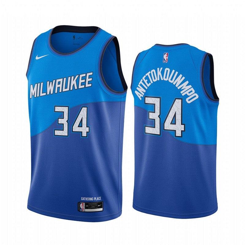 Regata Nike Swingman Milwaukee Bucks "Antetokounmpo" N° 34 - Center Esportes Store