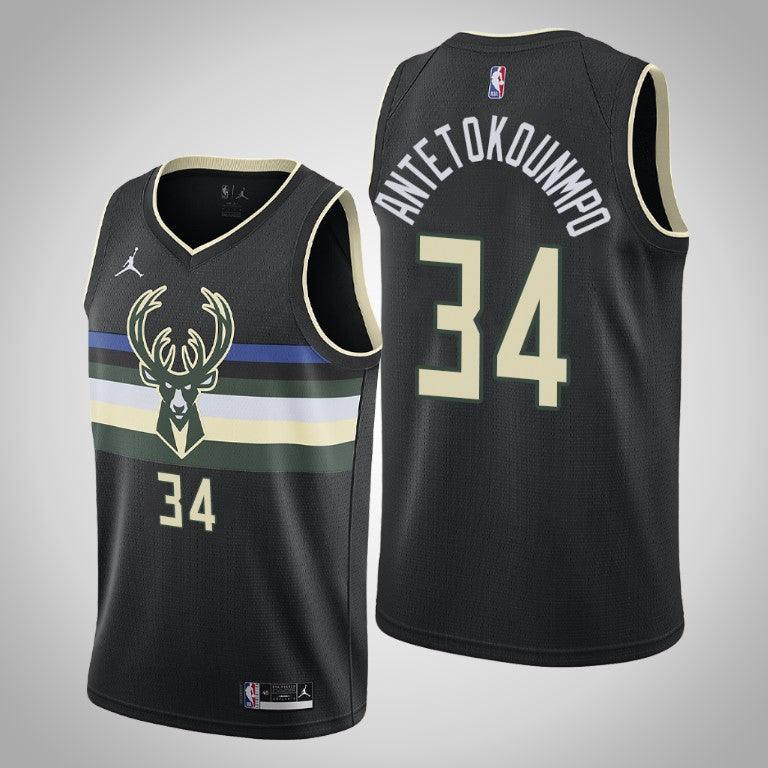 Regata Nike Swingman Milwaukee Bucks "Antetokounmpo" N° 34 - Center Esportes Store