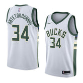 Regata Nike Swingman Milwaukee Bucks "Antetokounmpo" N° 34 - Center Esportes Store