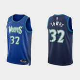 Regata Nike Swingman Minnesota TimberWolves "Towns" N° 32 - Center Esportes Store