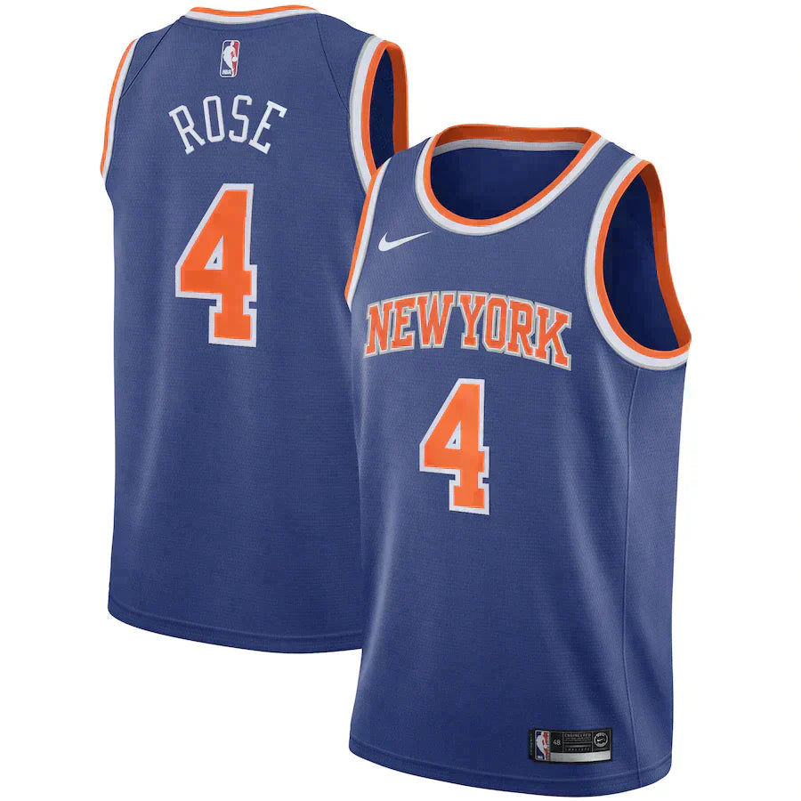 Regata Nike Swingman New York Knicks "Rose" N° 4 - Center Esportes Store