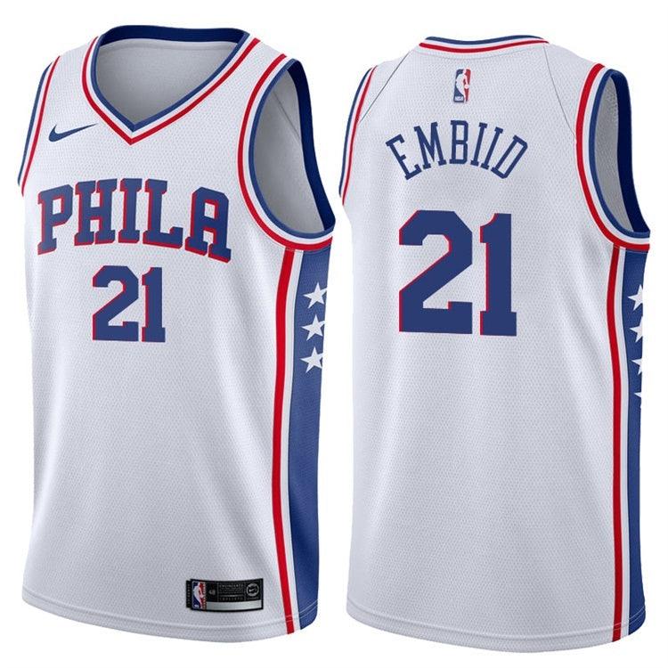 Regata Nike Swingman Phiadelphia 76ers "Embiid" N° 21 - Center Esportes Store