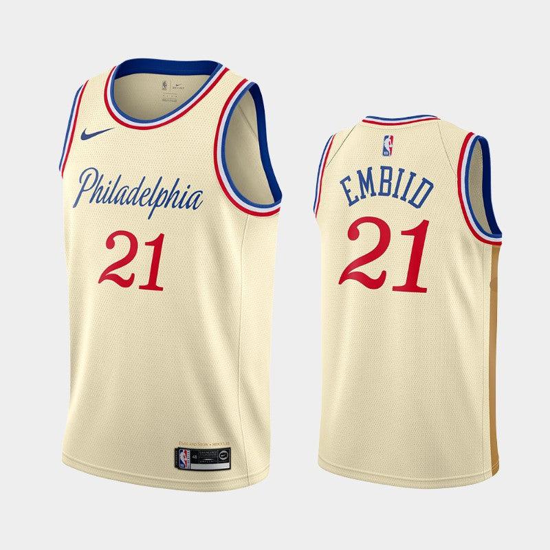 Regata Nike Swingman Phiadelphia 76ers "Embiid" N° 21 - Center Esportes Store