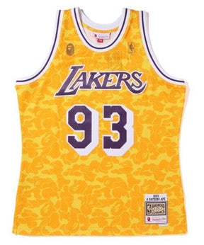 Regata Classica Mitchell & Ness X BAPE Los Angeles Lakers