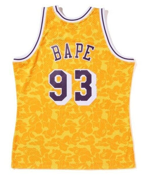 Regata Classica Mitchell & Ness X BAPE Los Angeles Lakers